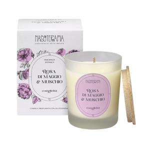 Rosa di Maggio e Muschio Candela