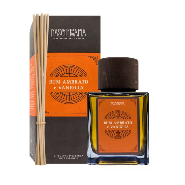 Rum Ambrato e Vaniglia candela 200 g – Erboristeria Primavera